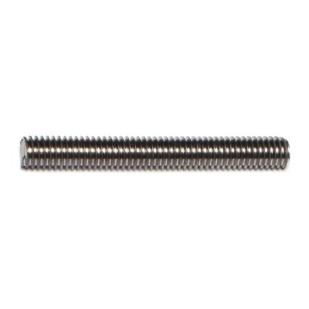 MIDWEST FASTENER Fully Threaded Rod, 3/8"-16, Grade 2, Zinc Plated Finish, 5 PK 76944